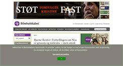 Desktop Screenshot of bibelselskabet.dk